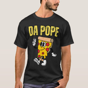 Amerikaanse Paus Leo XIV Pizza T-shirt