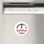 Amerikaanse Peace Sign producten! Magneet (Insitu (Vaatwasser))
