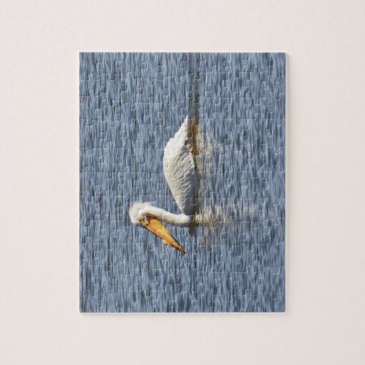 Amerikaanse Pelican Legpuzzel (Verticaal)