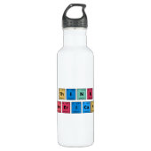 Amerikaanse periodieke tabel waterfles (Voorkant)