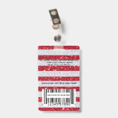 Amerikaanse Personeelskaart ID Badge Tag Badge (Achterkant met clip)