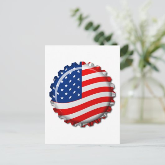 Amerikaanse Pet Briefkaart (Staand voorkant)