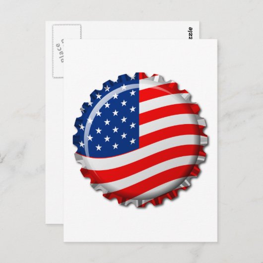 Amerikaanse Pet Briefkaart (Voorkant / Achterkant)