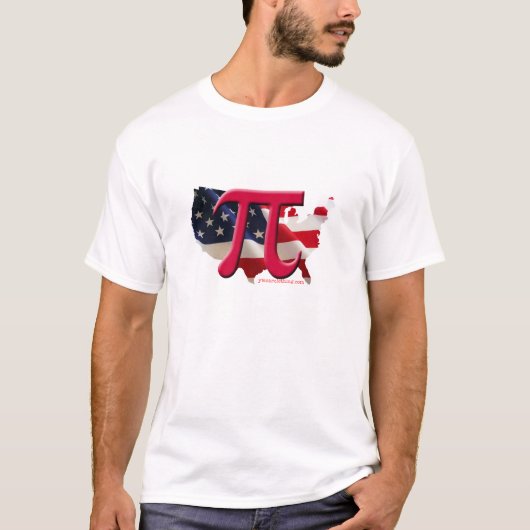 amerikaanse pi blk t-shirt (Voorkant)