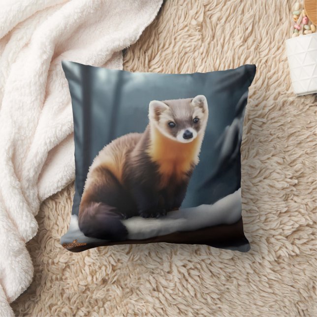 Amerikaanse pine Marten Kussen (Deken)