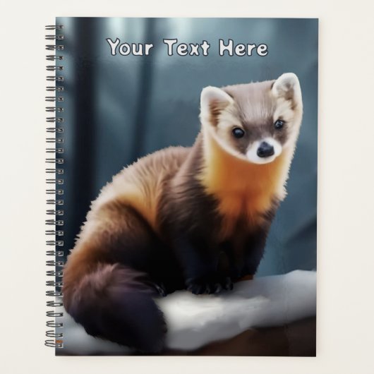 Amerikaanse pine Marten Planner (Voorkant)