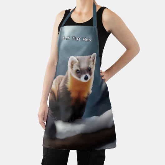 Amerikaanse pine Marten Schort (Insitu)