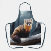 Amerikaanse pine Marten Schort (Voorkant)