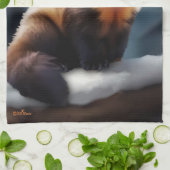 Amerikaanse pine Marten Theedoek (Gevouwen)