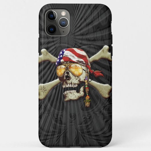 Amerikaanse piraat Case-Mate iPhone case (Achterkant)