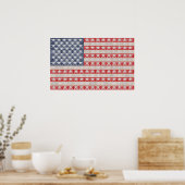 Amerikaanse piratenvlag poster (Keuken)