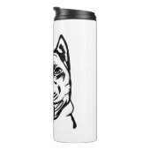 Amerikaanse Pit Bull Dog Thermosbeker (Geroteerd rechts)