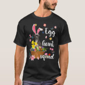 Amerikaanse Pit Bull Happy Easter Day Paaskleurig T-shirt (Voorkant)