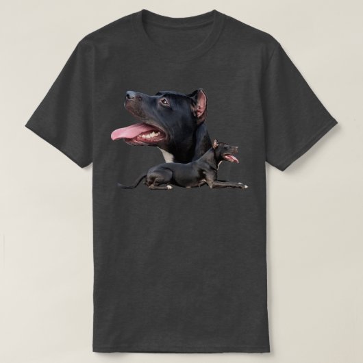 Amerikaanse Pit Bull Terrier 6 T-shirt (Design voorkant)