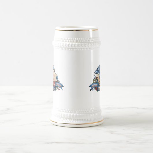 Amerikaanse Pit Bull Terrier Bierpul (Center)