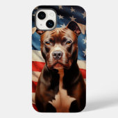 Amerikaanse Pit Bull Terrier Case-Mate iPhone Case (Achterkant)