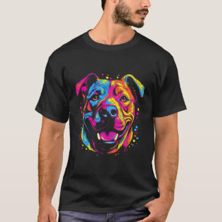Amerikaanse Pit Bull Terrier Dog  Stijl T-shirt