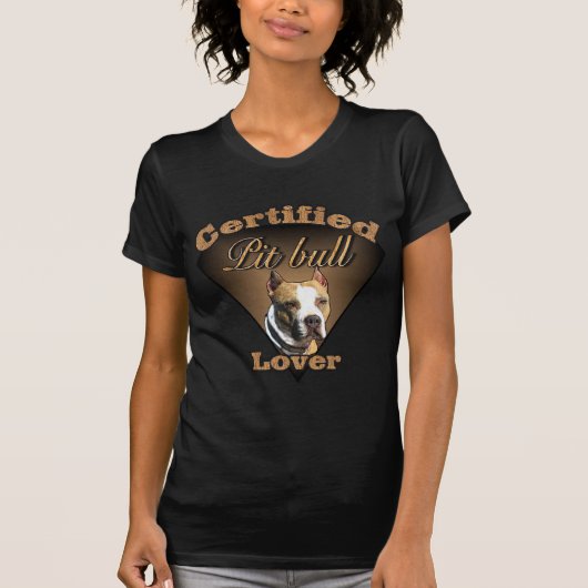Amerikaanse Pit Bull Terrier Gifts T-shirt (Voorkant)