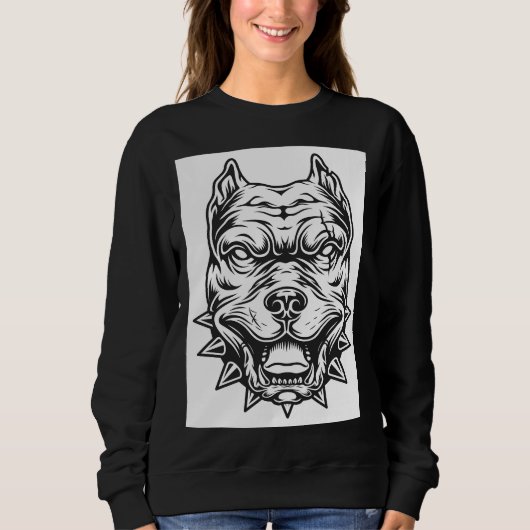 Amerikaanse Pit Bull Terrier Hondenras Trui (Voorkant)