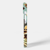  Amerikaanse Pit Bull Terrier Illustratie Case-Mate iPhone Case (Achterkant / Links)