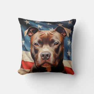 Amerikaanse Pit Bull Terrier Kussen