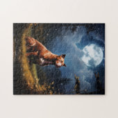 Amerikaanse Pit Bull Terrier Legpuzzel (Horizontaal)