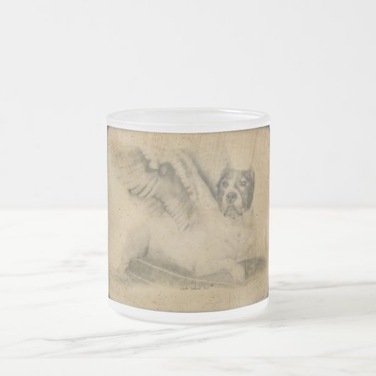 Amerikaanse Pit Bull Terrier Matglas Koffiemok (Center)