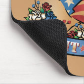 Amerikaanse Pit Bull Terrier Muismat (Hoek)