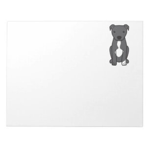 Amerikaanse Pit Bull Terrier (Natural Ears) Notitieblok