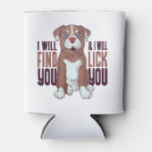 Amerikaanse Pit Bull Terrier Puppy Dog Blikjeskoeler (Voorkant)