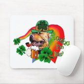 Amerikaanse Pit Bull Terrier St. Patricks Muismat (Met muis)