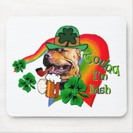 Amerikaanse Pit Bull Terrier St. Patricks Muismat