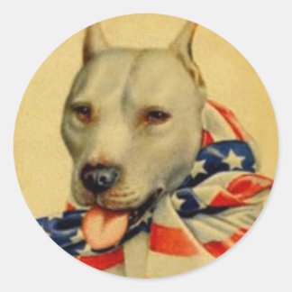 AMERIKAANSE PIT BULL TERRIER STICKER