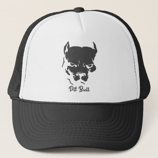Amerikaanse Pit Bull Terrier T-Shirt Trucker Pet (Voorkant)