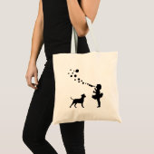 Amerikaanse Pit Bull Terrier Tote Bag (Voorkant (product))