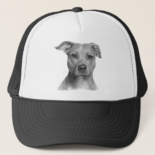 Amerikaanse Pit Bull Terrier Trucker Pet (Voorkant)