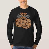 Amerikaanse Pit Bull Terrier Werken Pit Bull Wei T-shirt (Voorkant)