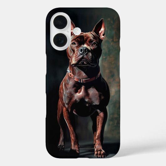 Amerikaanse pit-stier Case-Mate iPhone case (Achterkant)