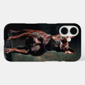 Amerikaanse pit-stier Case-Mate iPhone case (Achterkant (horizontaal))