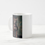 Amerikaanse pit-stier koffiemok (Voorkant links)