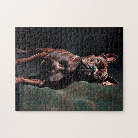 Amerikaanse pit-stier legpuzzel (Horizontaal)