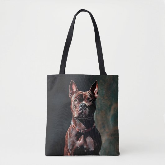 Amerikaanse pit-stier tote bag (Voorkant)