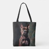 Amerikaanse pit-stier tote bag (Achterkant)
