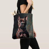 Amerikaanse pit-stier tote bag (Dichtbij)