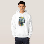 Amerikaanse Pitbull - Graffiti Ink Splash Hoodie (Voorkant volledig)