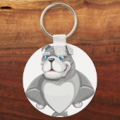 Amerikaanse pitbull sleutelhanger (Voorkant)