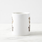 Amerikaanse Pitbull Terrier Dad (Beste werelden) Koffiemok (Center)