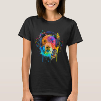 Amerikaanse Pitbull Terrier hondeneigenaren Pop Ar T-shirt