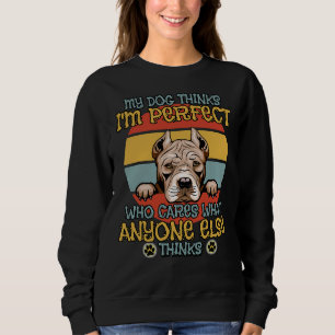 Amerikaanse Pitbull Terrier Mijn hond denkt dat ik Trui