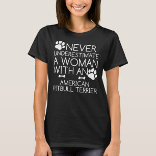 Amerikaanse Pitbull Terrier Pit Bull Dog Honden T-shirt